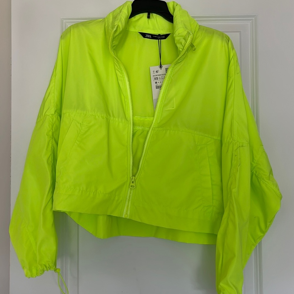 Zara Neon Yellow Jacket